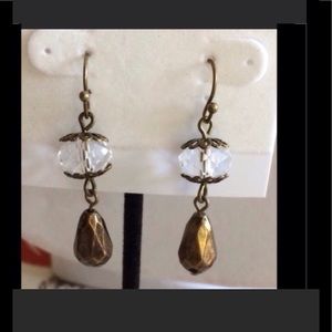Nwot Premier Designs "Florence" earrings
